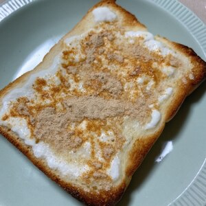 ヨーグルトからの！　きな粉トースト